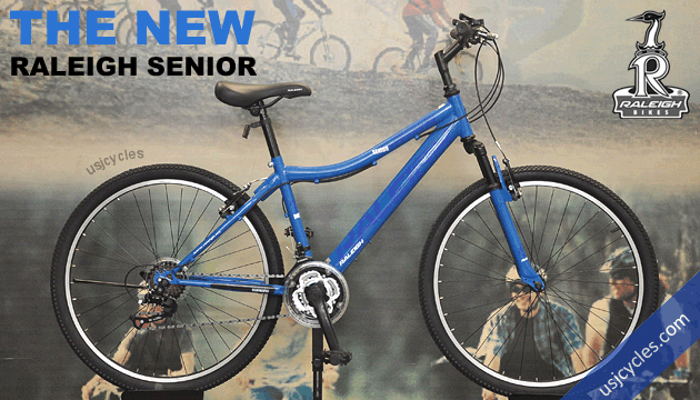 Raleigh Senior - Leisure Bicycle 26 - Blue