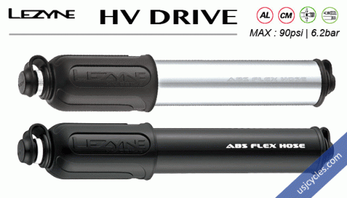 Lezyne HV Drive Hand Pump - feature