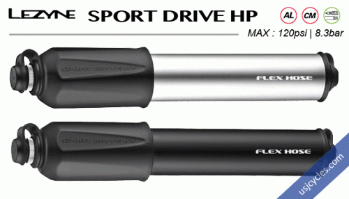 Lezyne Sport Drive Hand Pump - 0