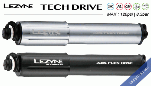 Lezyne Tech Drive Hand Pump - featured