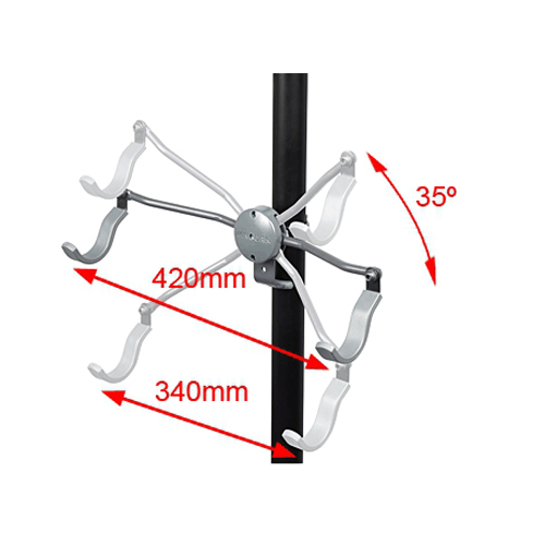 Storage Rack - Minoura P500AL-3