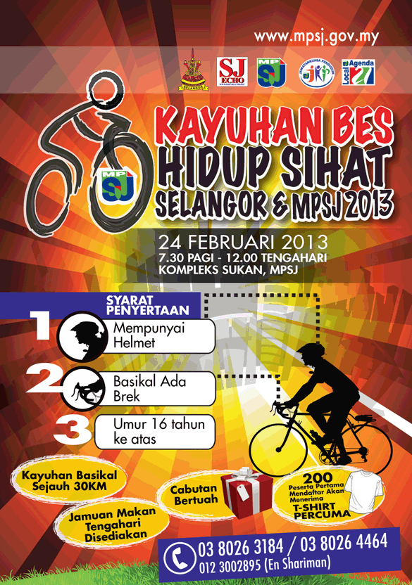 cycling-event-kayuhan-hidup-sihat-poster
