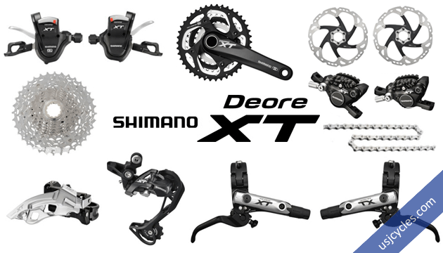 Shimano MTB Components - Shimano XT - 10 Speed Groupset