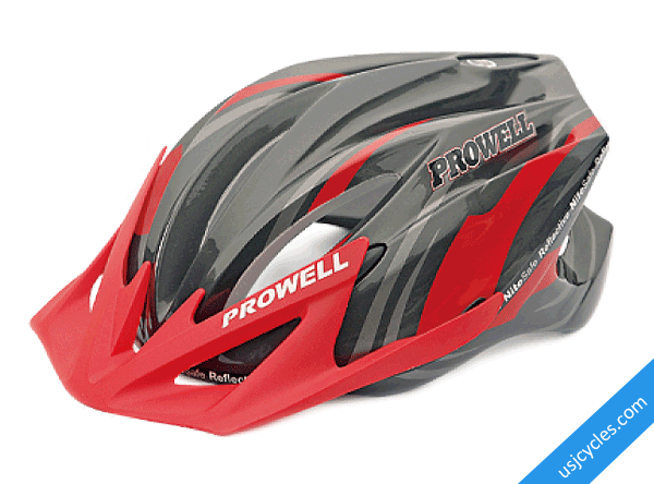 Bike Helmet - Prowell F4000R Grey Red