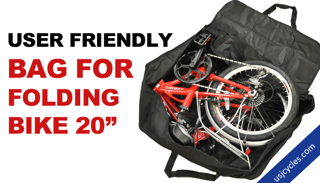 20" folding bike bag