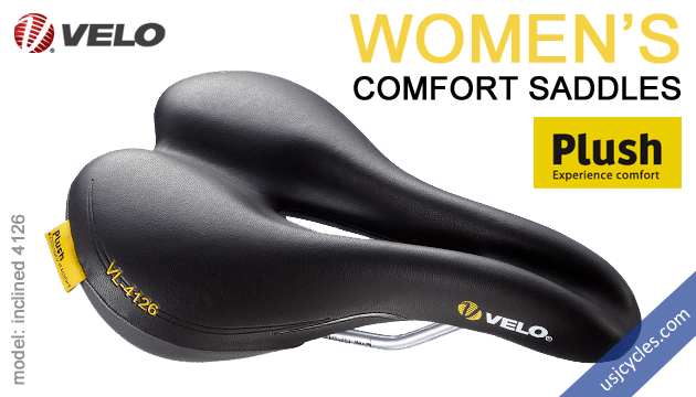 Velo Bicycle Comfort Saddle - 4126 (women)