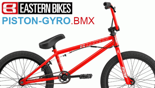 Eastern Bikes - BMX Piston Gyro Red - Feature