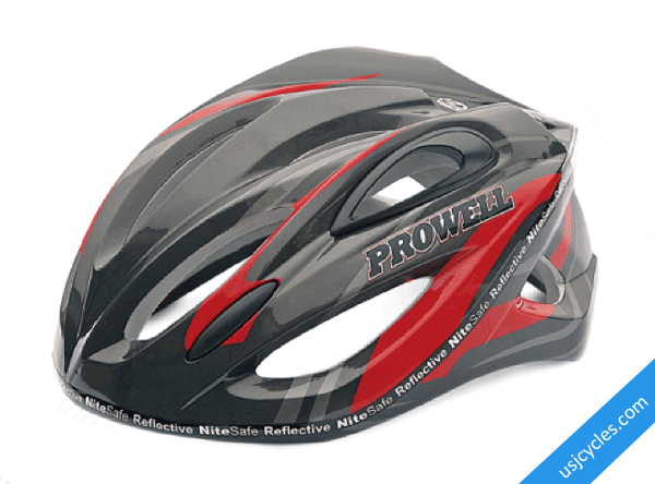 Road Bike Helmet - Prowell R66 Goshawk - Grey Blue