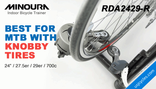 Indoor Bike Trainer - Minoura RDA 229 - feature