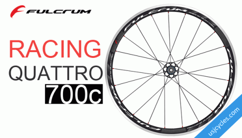 Road bike wheelset - Fulcrum Quattro Racing