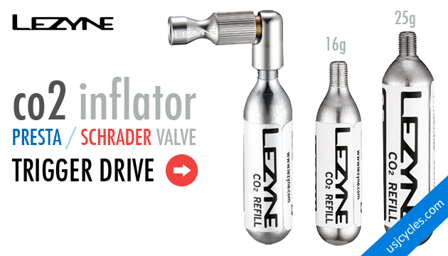 Lezyne CO2 Inflator - Trigger Drive