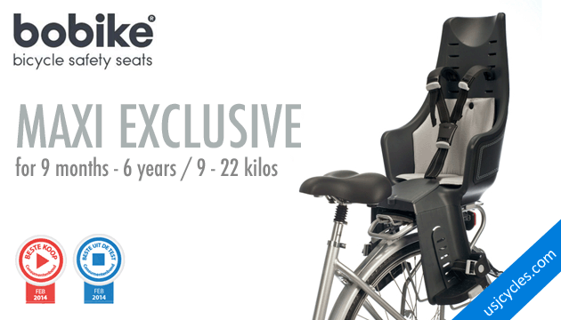 Bike child seat - Bobike - Maxi Exclusive Feature