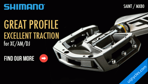 Shimano Saint Pedals - MX80 Feature