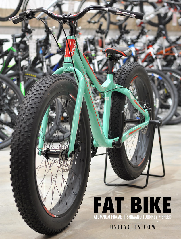 Fat Bike Xds X6 Aluminum Frame 7 Speed Usj Cycles