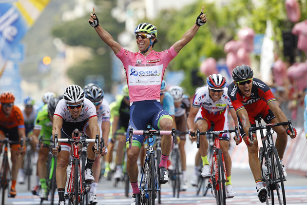 Michael Matthews wins stage three of the 2015 Tour of Italy