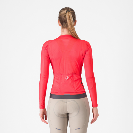 Castelli Espresso Women LS Jersey - Hibiscus - Image 6