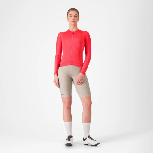 Castelli Espresso Women LS Jersey - Hibiscus - Image 2