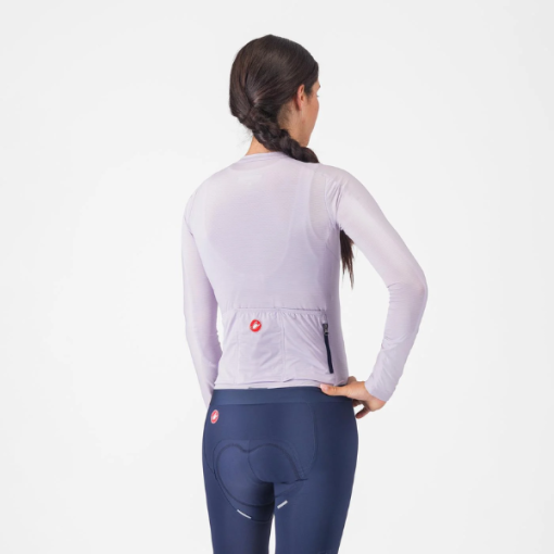 Castelli Espresso Women LS Jersey - Purple Mist - Image 6