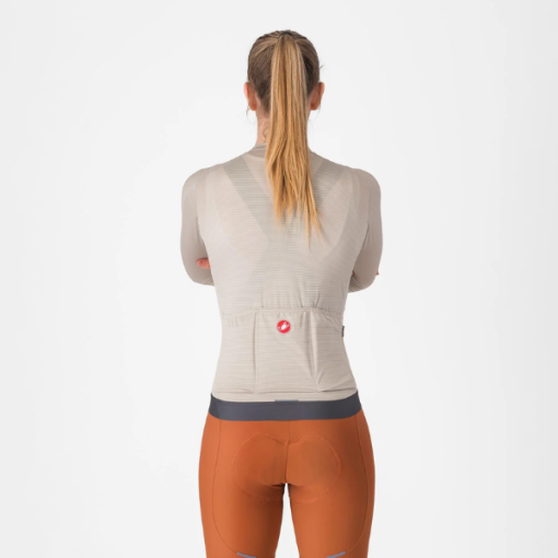 Castelli Espresso Women LS Jersey - Silver Moon - Image 4
