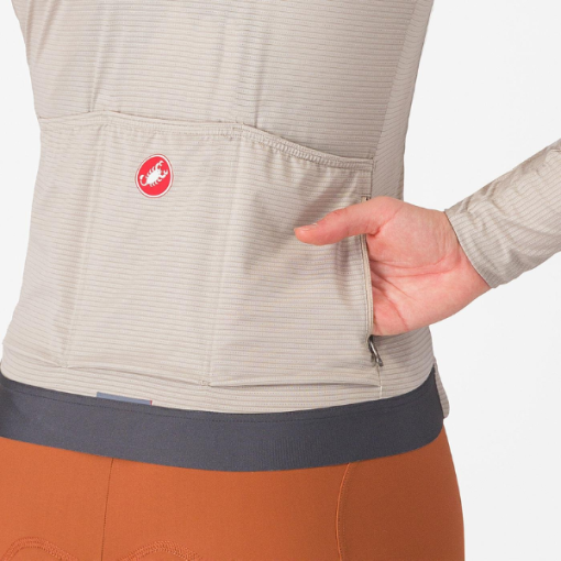 Castelli Espresso Women LS Jersey - Silver Moon - Image 3