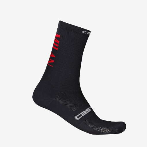 Castelli x AC Milan Rosso Corsa Pro 18 Socks
