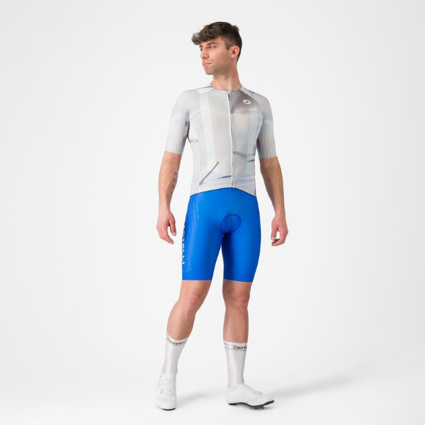 Castelli Aero Race 8S Jersey Silver Grey - Image 2
