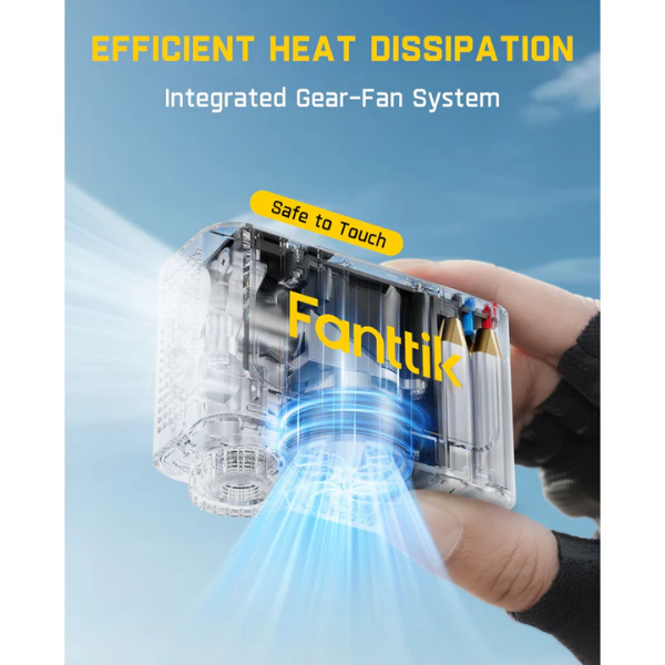 Fanttik Ace 10 Mini Electric Pump - Image 3