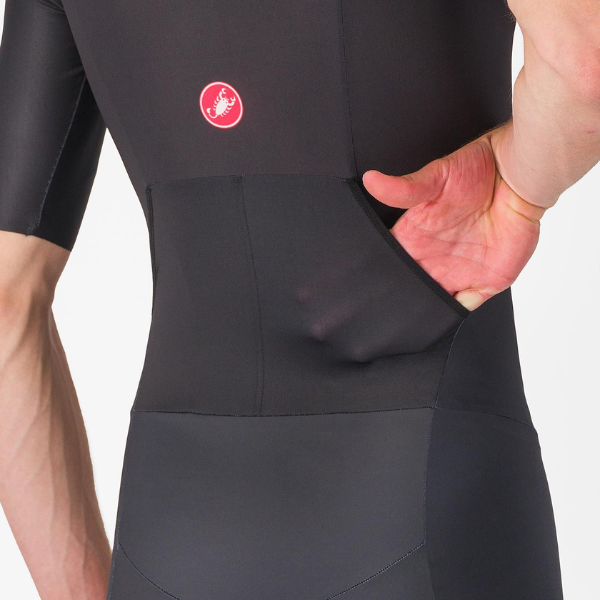 Castelli Core Tri Suit Short Sleeve Black - Image 4