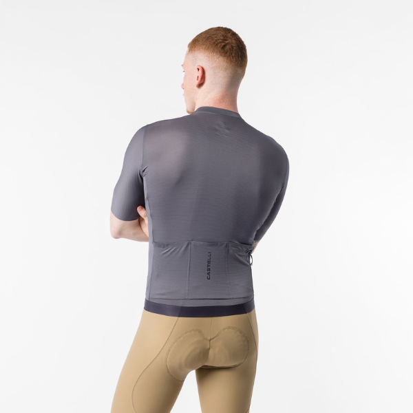 Castelli Espresso 2 Jersey Smoky Gray - Image 6