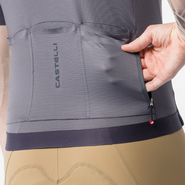 Castelli Espresso 2 Jersey Smoky Gray - Image 4